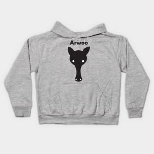 "Arwoo" said the Wolf Kids Hoodie